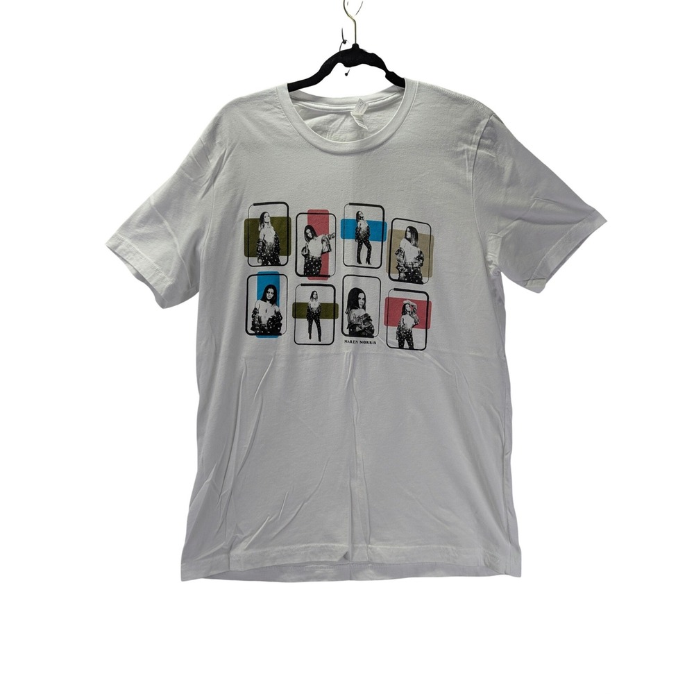 Maren Morris GIRL The World Tour 2019 Concert T-Shirt White Mens Large Bella
